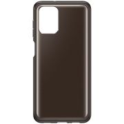 Изображение товара Чехол Samsung Soft Clear Cover A12 чёрный (EF-QA125)