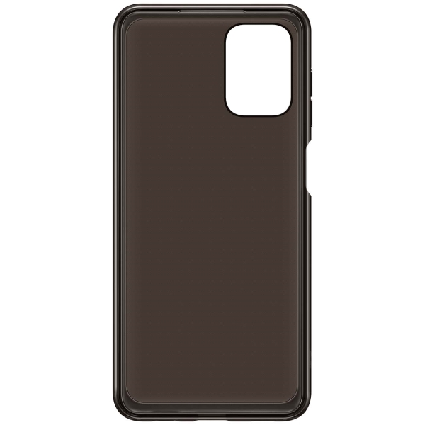 Изображение товара Чехол Samsung Soft Clear Cover A12 чёрный (EF-QA125)