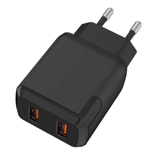 фото Сетевое зарядное устройство tfn x2 usb qc3.0 18w черный