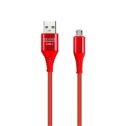 Изображение товара Кабель для сотового телефона Smartbuy microUSB 1м Red (iK-12ERGbox)