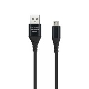 Изображение товара Кабель для сотового телефона Smartbuy microUSB 1м Black (iK-12ERGbox)