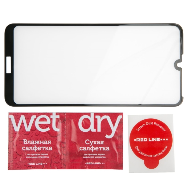 Изображение товара Защитное стекло Red Line Huawei Y7 2019 черный