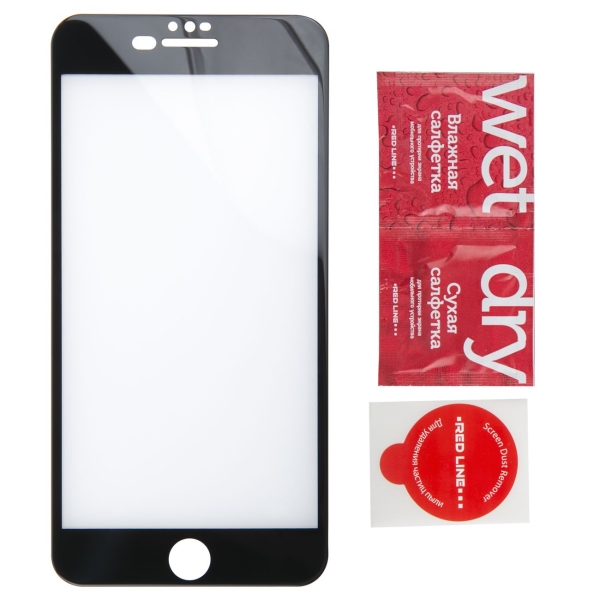 Изображение товара Защитное стекло Red Line iPhone 6 Plus/6S Plus черный