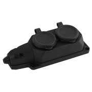Изображение товара Колодка каучуковая ЭРА K-2e-B-IP44