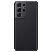 Изображение товара Чехол Samsung Leather Cover S21 Ultra Black (EF-VG998)