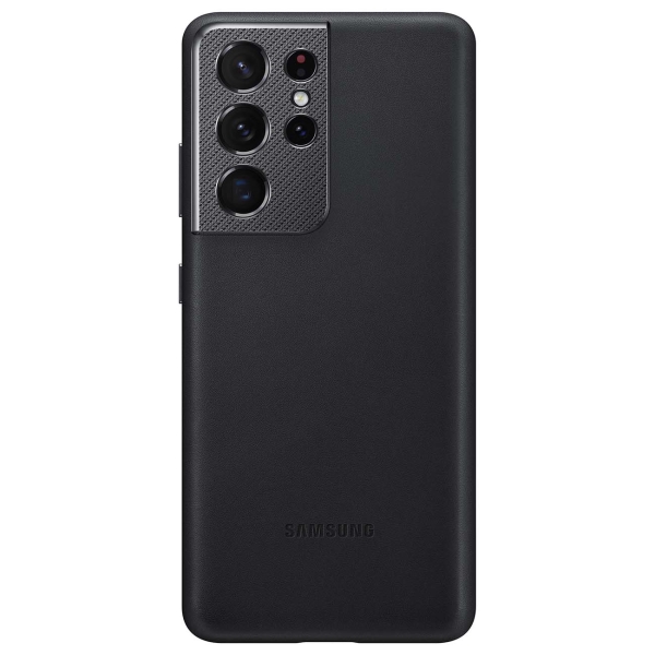 Samsung Leather Cover S21 Ultra Black (EF-VG998)