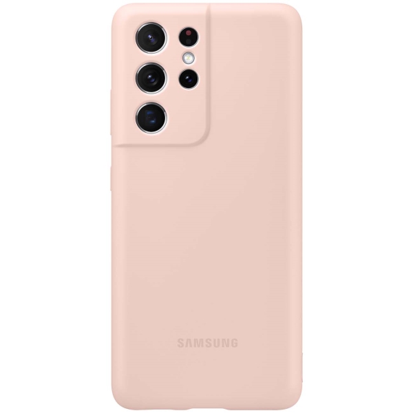 фото Чехол samsung silicone cover s21 ultra pink (ef-pg998)