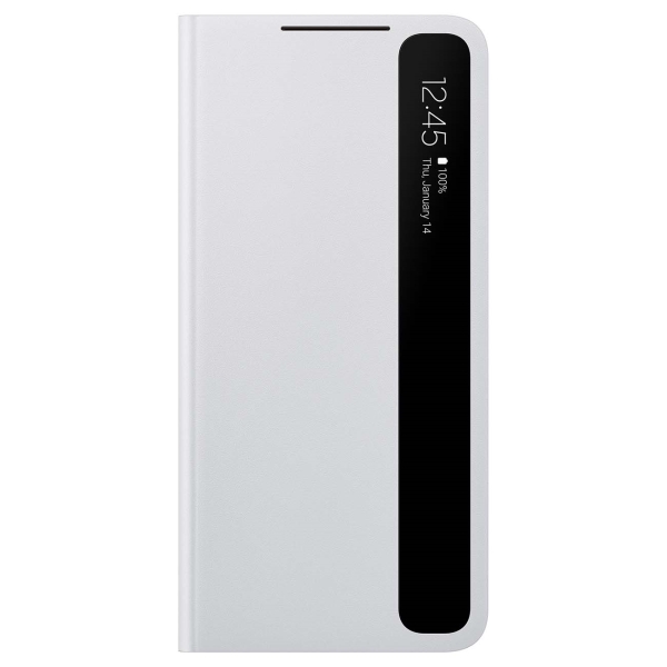 фото Чехол samsung smart clear view cover s21+ light gray (ef-zg996)