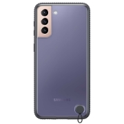 Изображение товара Чехол Samsung Clear Protective Cover S21+ Black frame EF-GG996
