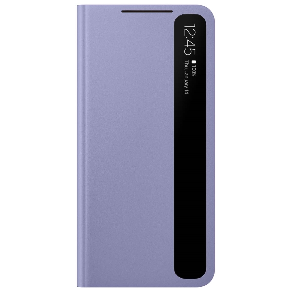 Samsung Smart Clear View Cover S21 Violet (EF-ZG991)