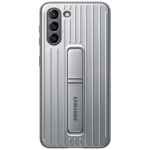 фото Чехол samsung protective standing cover s21 light gray ef-rg991