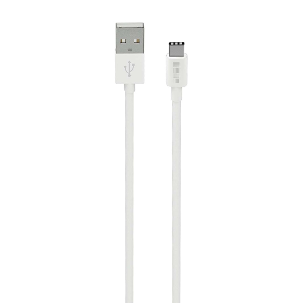 фото Кабель usb type-c interstep type-c-usb-a usb 2.0 белый 1м