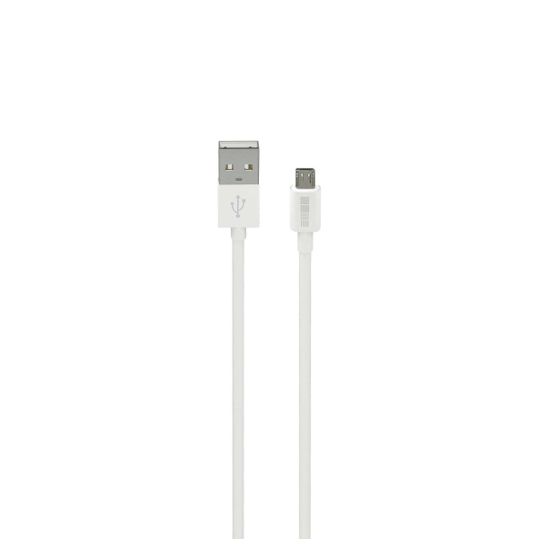 фото Кабель для сотового телефона interstep microusb-usb-a usb 2.0 белый 1м