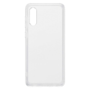 Изображение товара Чехол Samsung Soft Clear Cover A02 Transparent (EF-QA022)