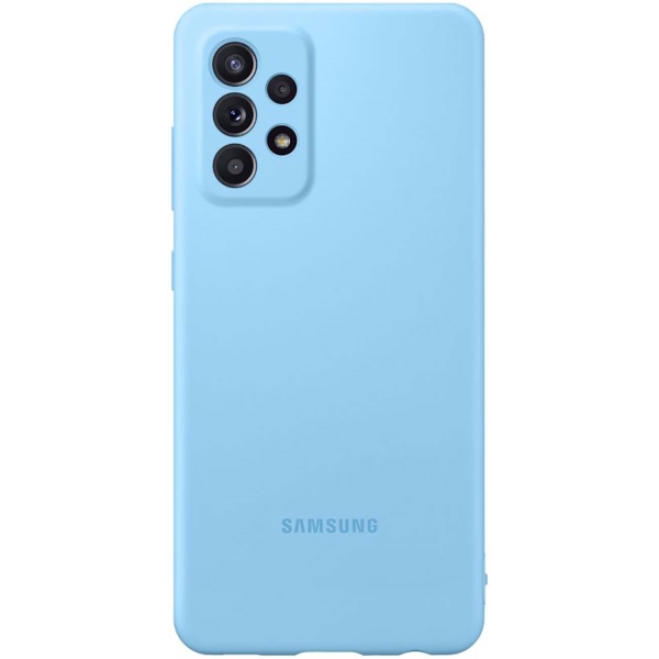 фото Чехол samsung silicone cover a52 blue (ef-pa525)