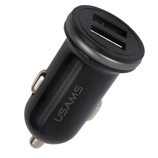 Зарядное устройство для смартфона в авто Usams US-CC050 черный