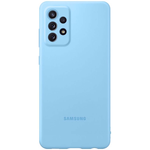Samsung Silicone Cover A72 Blue (EF-PA725)