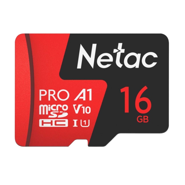 фото Карта памяти microsd netac 16gb p500 extreme pro (nt02p500pro-016g-r)