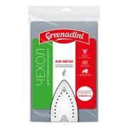 Изображение товара Чехол для гладильной доски Greenadini Airmesh M 136х52см серый