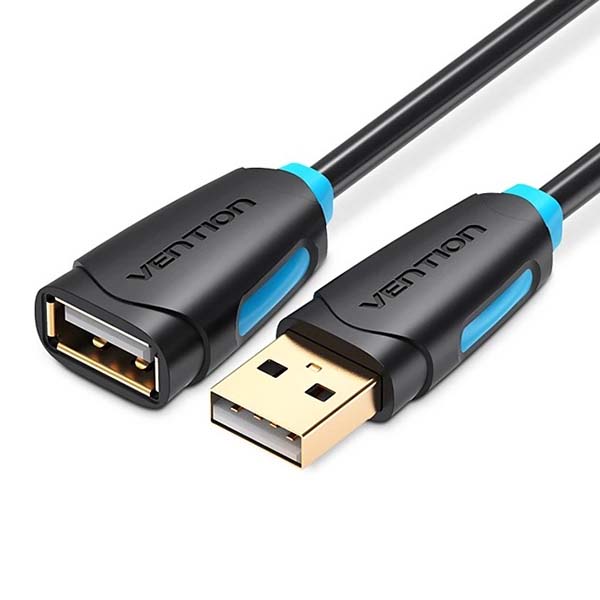 фото Кабель для компьютера vention usb 2.0 am/af 1м (cbcbf)