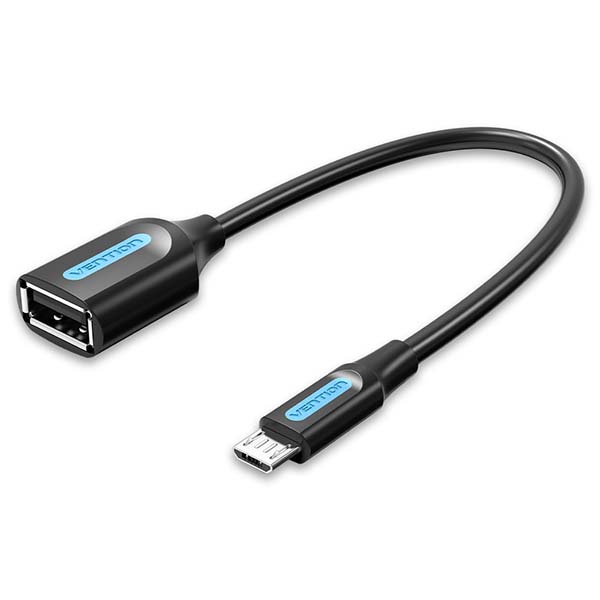 Vention OTG USB 2.0 AF/micro B 5pin 0,15м (CCUBB)