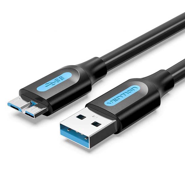 фото Кабель для компьютера vention usb 3.0 am/micro b 1м. (copbf)