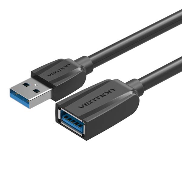 фото Кабель для компьютера vention usb 3.0 am/af 3м (vas-a45-b300)