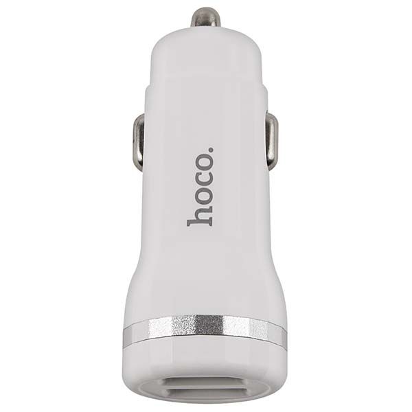 Зарядное устройство для смартфона в авто Hoco Z27 Staunch белый (92872)