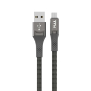Изображение товара Кабель для сотового телефона TFN 1.2m Zinc grey (TFN-CZNMIC12MGR)