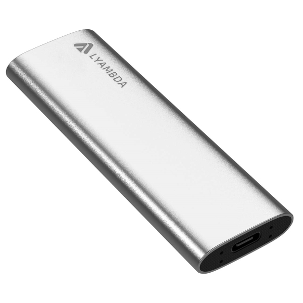 фото Внешний диск ssd lyambda z slim aluminum sw-480 silver