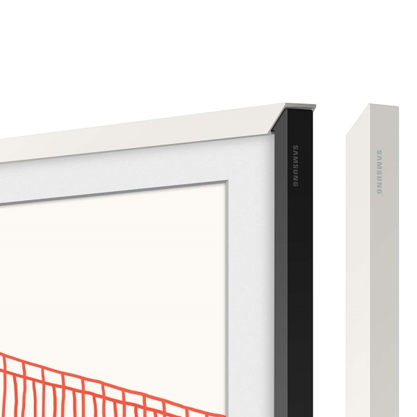 Изображение товара Фирменная рамка для ТВ Samsung Frame 55'' белый модерн (VG-SCFA55WTB)