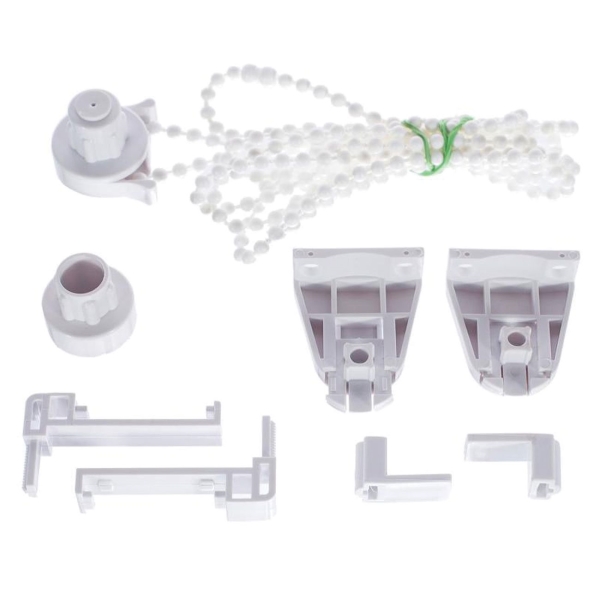 Изображение товара Рулонная штора Brabix 40x175см текстура Лён, белый S-5 (605970)