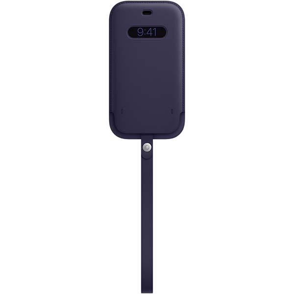 Apple iPhone 12/12 Pro Leather MagSafe Deep Violet