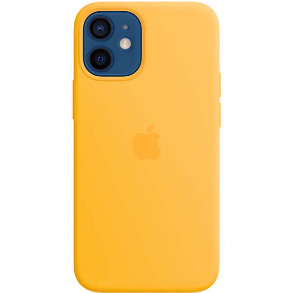 фото Чехол apple iphone 12 mini silicone magsafe sunflower