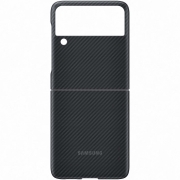 Изображение товара Чехол Samsung Galaxy Z Flip3 Aramid Cover Black (EF-XF711)
