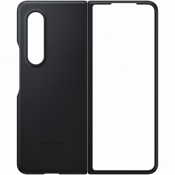 Samsung Galaxy Z Fold3 Leather Cover Black (EF-VF926)