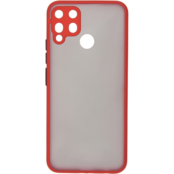 фото Чехол для смартфона carmega realme c15 frost red