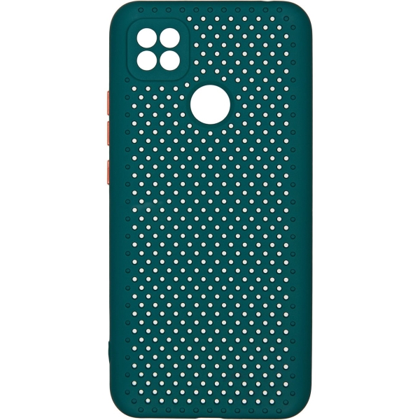 фото Чехол carmega xiaomi redmi 9c dot green