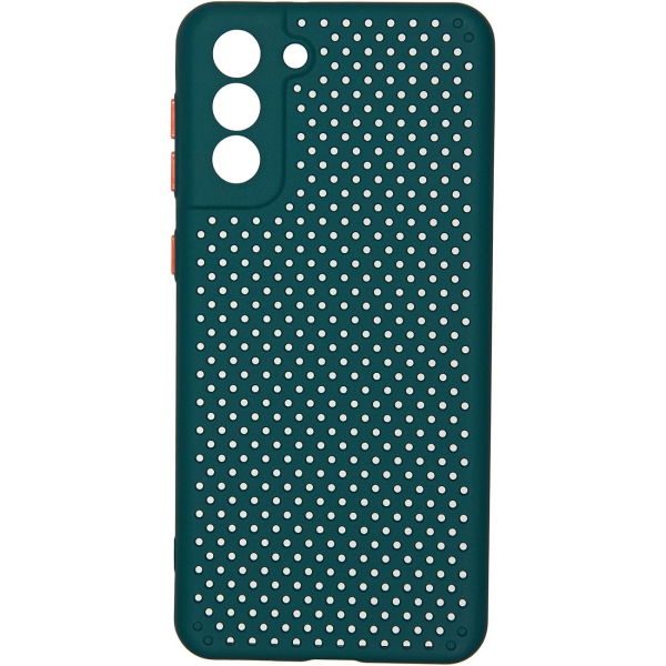 фото Чехол для смартфона carmega samsung galaxy s21+ dot green