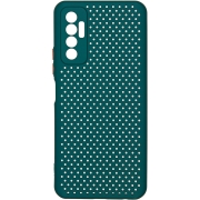 Изображение товара Чехол Carmega Tecno Camon 17 Pro DOT green