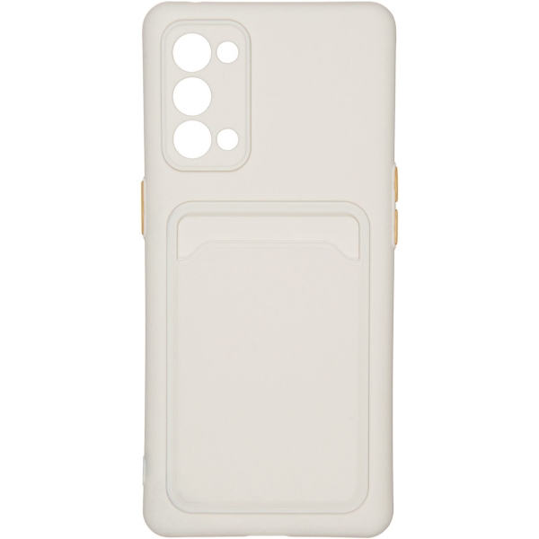 фото Чехол carmega oppo reno 5 card white