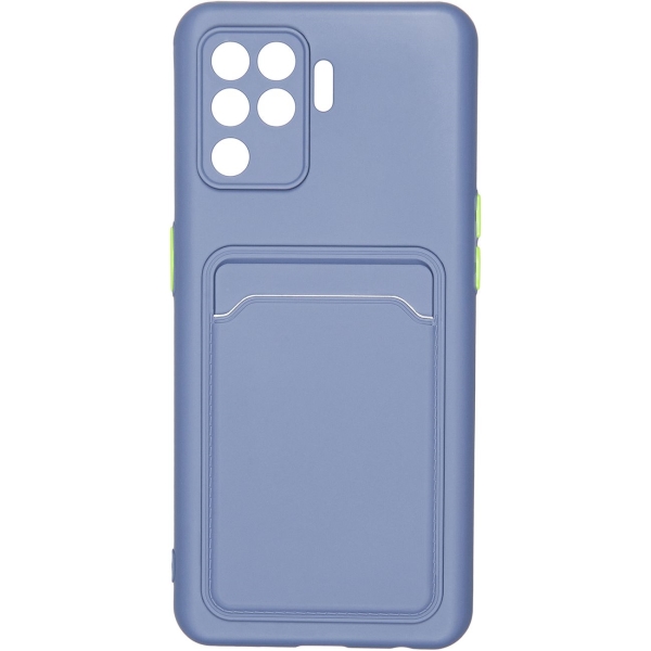 фото Чехол для смартфона carmega oppo reno 5 lite card blue