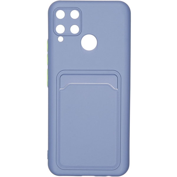 фото Чехол carmega realme c15 card blue