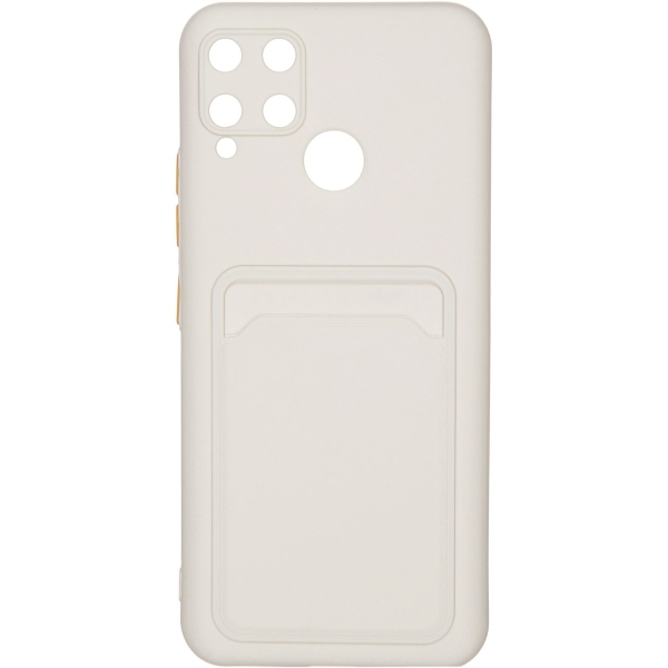 фото Чехол carmega realme c15 card white