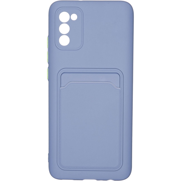 фото Чехол carmega samsung galaxy a02s card blue