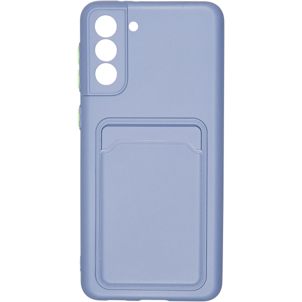 фото Чехол для смартфона carmega samsung galaxy s21+ card blue