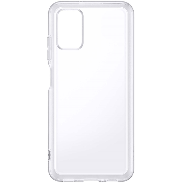 фото Чехол samsung soft clear cover a03s прозрачный (ef-qa037)