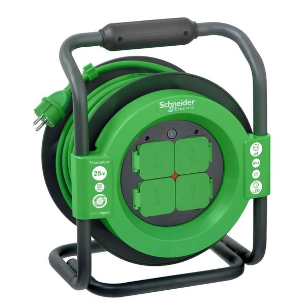 Изображение товара Удлинитель Schneider Electric Thorsman 4р. 25m 3х1,5 IP44 (IMT33147)