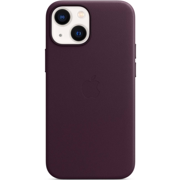 Apple iPhone 13 mini Leather Case MagSafe Dark Cherry
