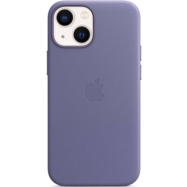 Apple iPhone 13 mini Leather Case MagSafe Wisteria